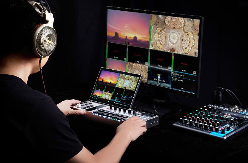 Chroma Key, Graphics, Media, and Multi-Window Composition